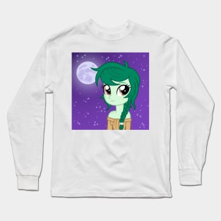 moonlit witch Wallflower Long Sleeve T-Shirt